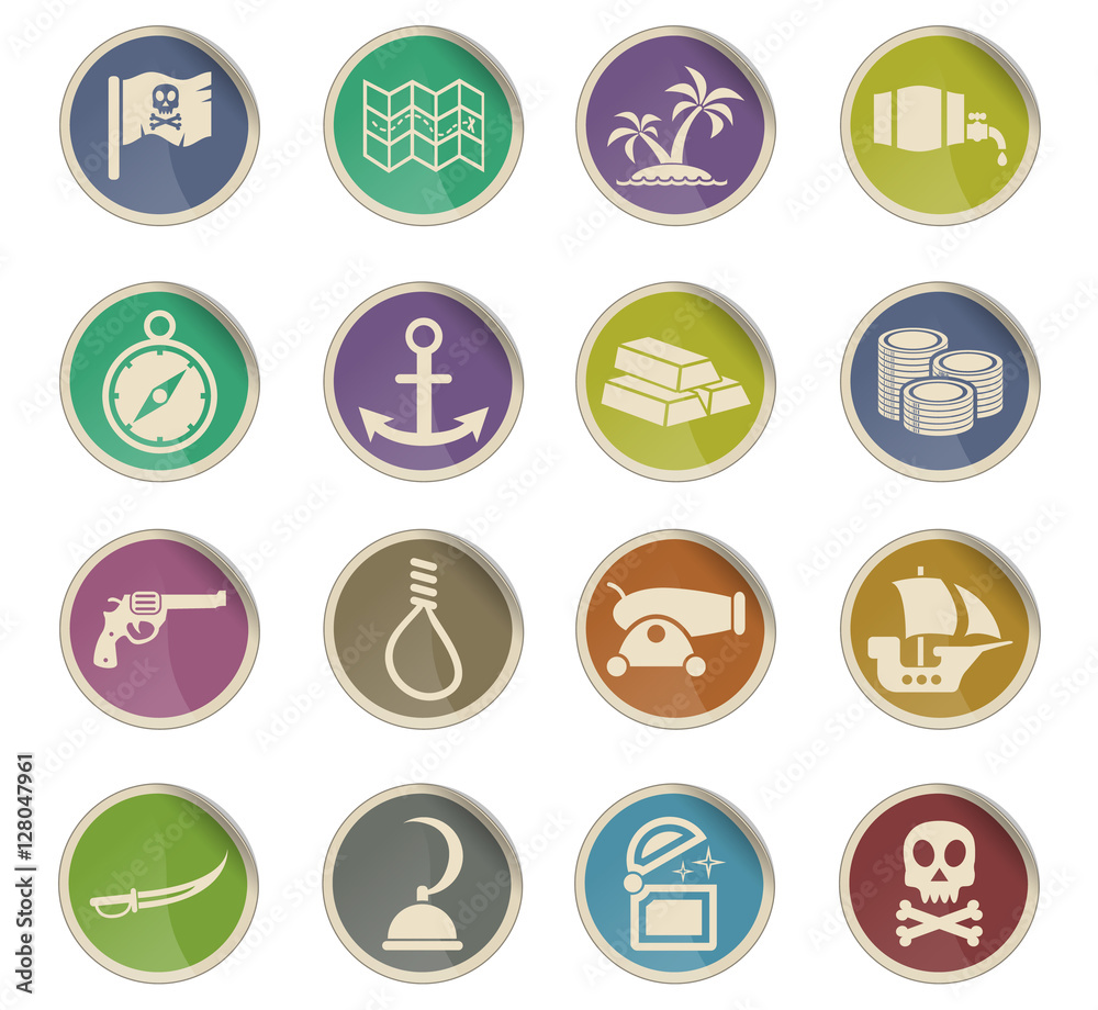 pirates icon set pirates icon set