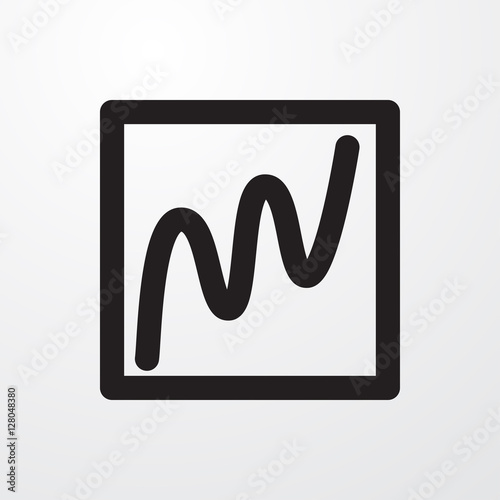 chart icon illustration
