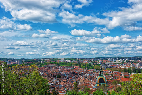 Old city in Besancon Bourgogne Franche Comte France © Roman Babakin