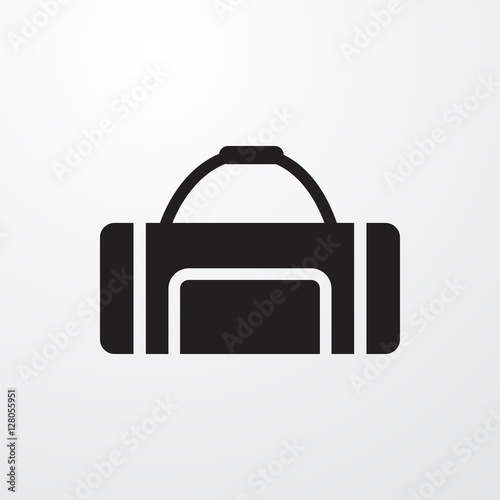sport bag icon illustration