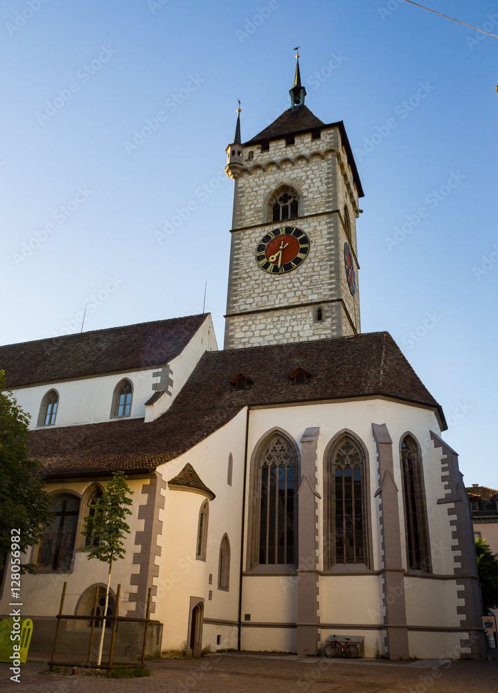 iglesia de St.Johann en Schaffausen , Suiza, verano de 2016 OLYMPUS DIGITAL CAMERA