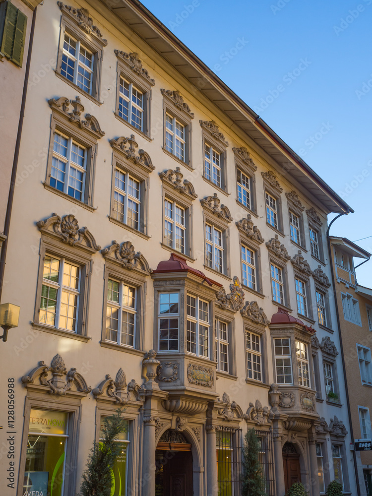 Fototapeta premium de visita en Schaffausen en Suiza, verano de 2016 OLYMPUS DIGITAL CAMERA