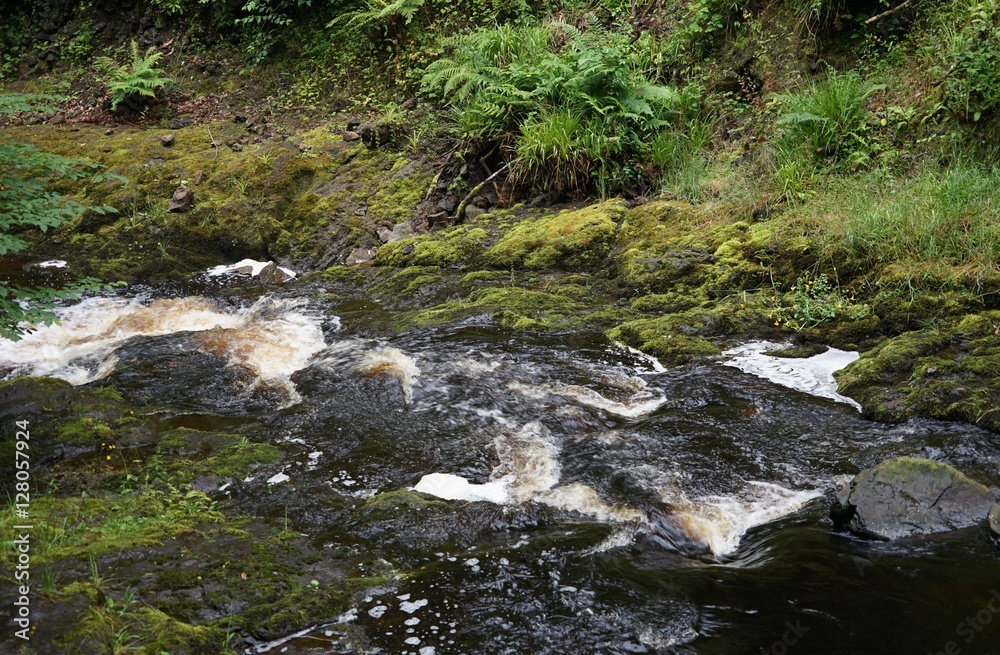 Wasserfall im Glenariff National Park / Nordirland Wasserfall im Glenariff National Park / Nordirland