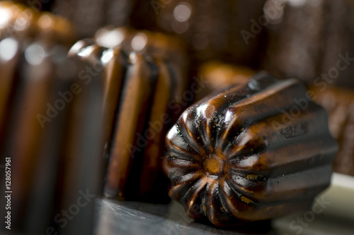 Caneles french traditional dessert from Bordeaux photo