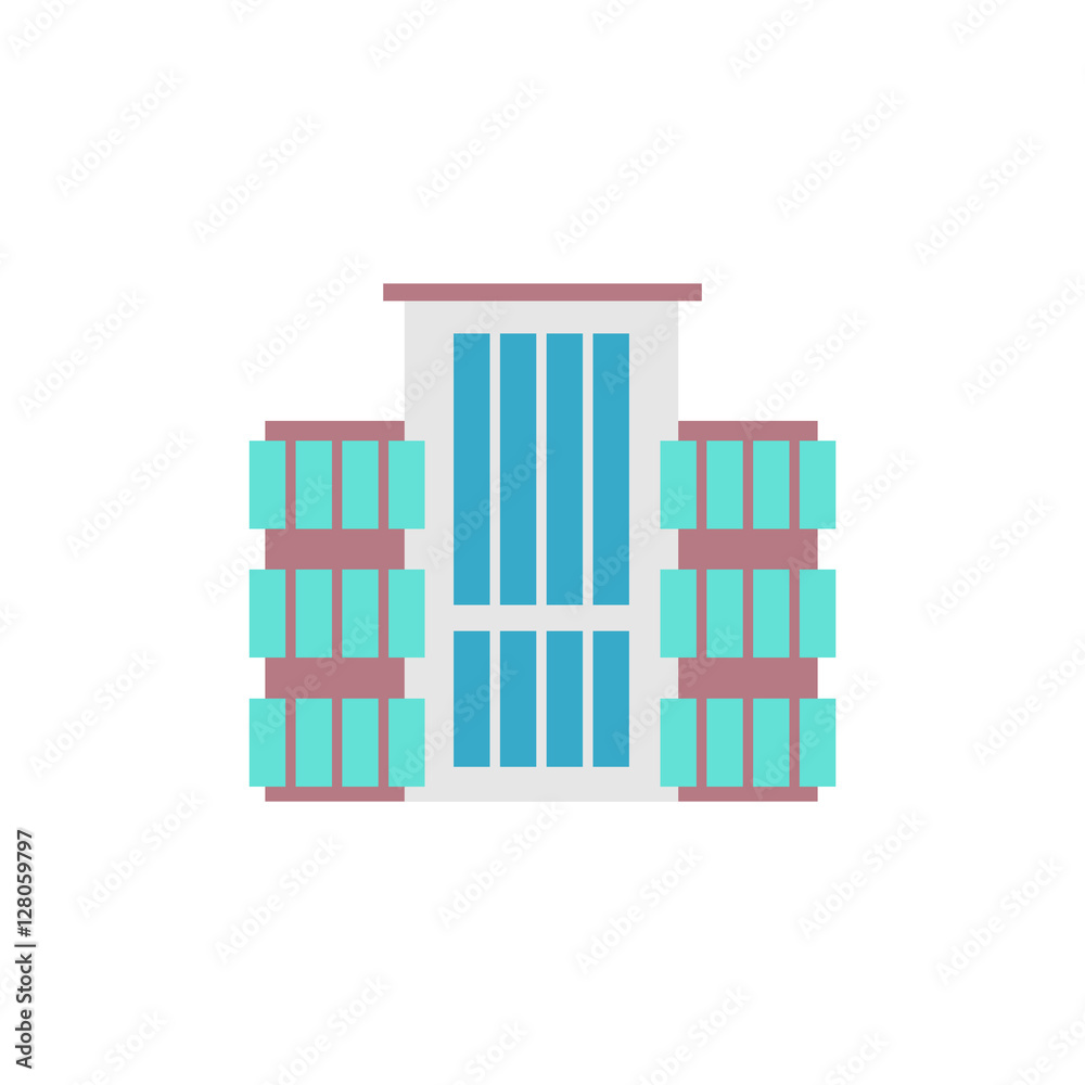 Building, house and architecture object. Business Property. Urba Building, house and architecture object. Business Property. Urba