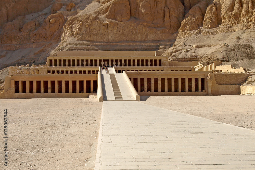Egypt. The temple of Queen Hatshepsut
