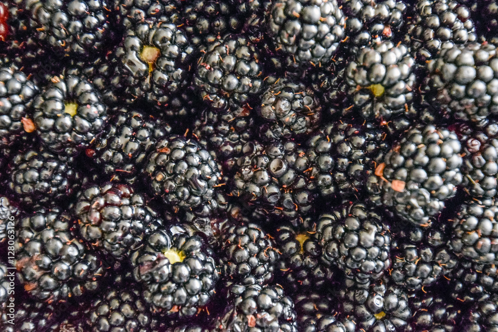 Plate with berries black blackberries. Fruits berries on the table. Plate with berries black blackberries. Fruits berries on the table.