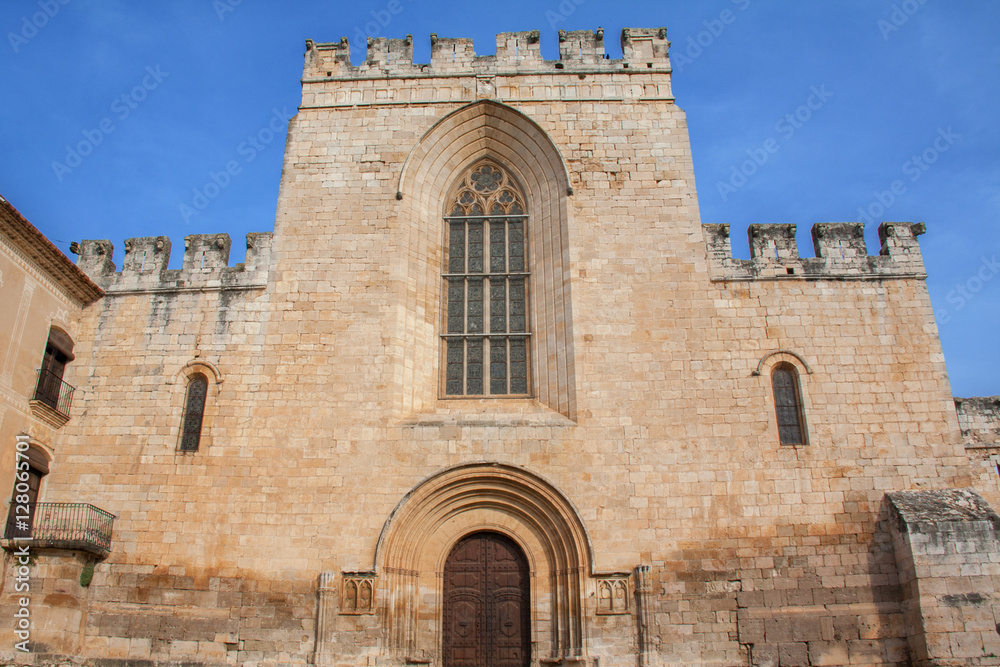 Eglise du Monastère royal de Santes Creus, Catalogne, Espagne, 