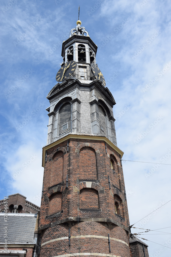 Munttoren-Turm in amsterdam