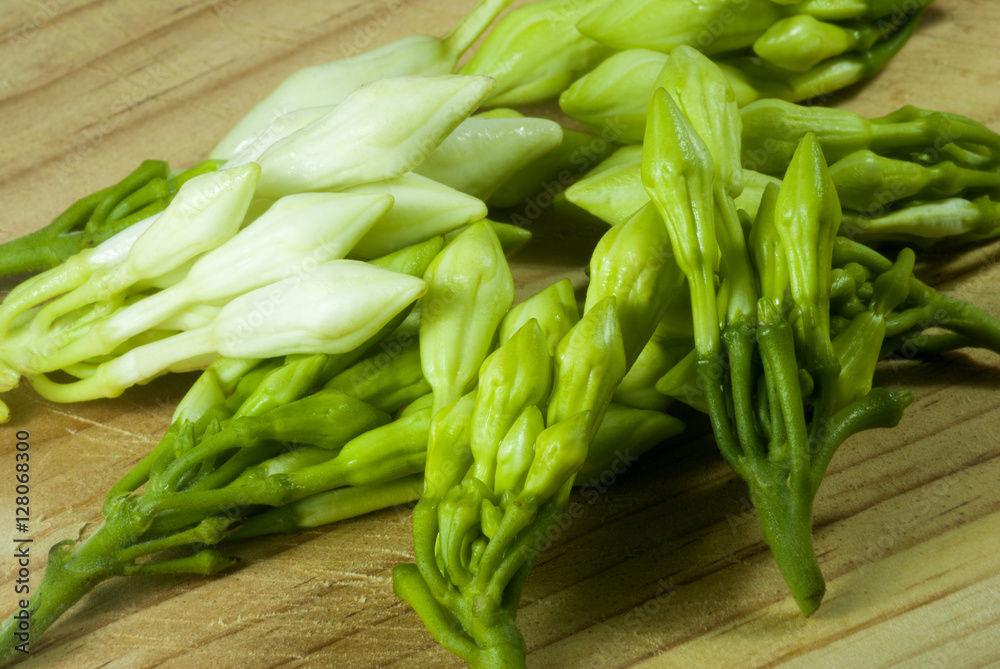Organic food flower of Loroco. Guatemala. Fernaldia pandurata. Organic food flower of Loroco. Guatemala. Fernaldia pandurata.