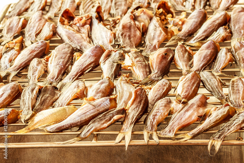 Dried fish photo