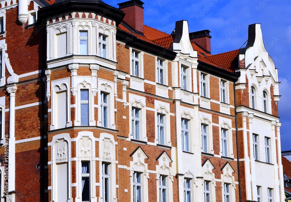 Fototapeta premium zabytkowe zabudowania