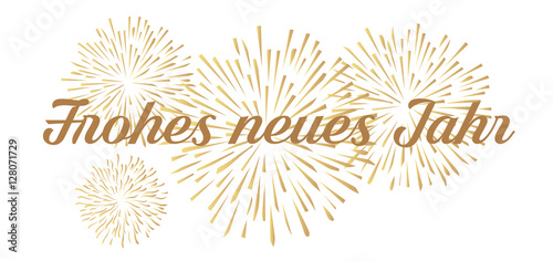 Silvester Feuerwerk Dekoration