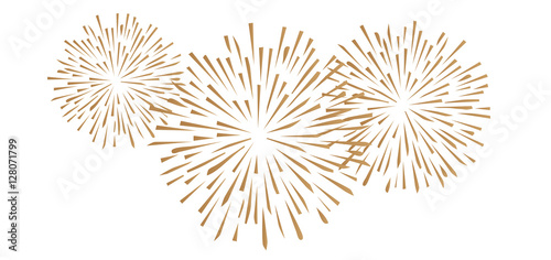 Silvester Feuerwerk Dekoration