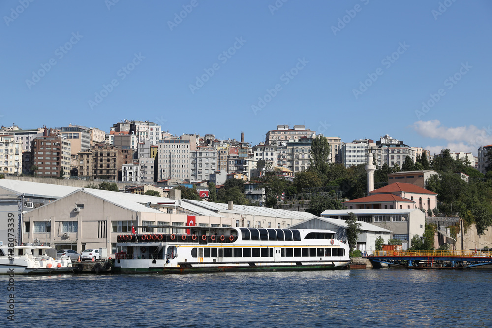 Shipyard in Istanbul City