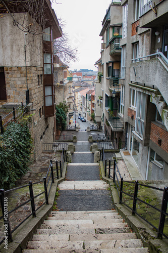 Fototapeta Naklejka Na Ścianę i Meble -  Stairs in the City