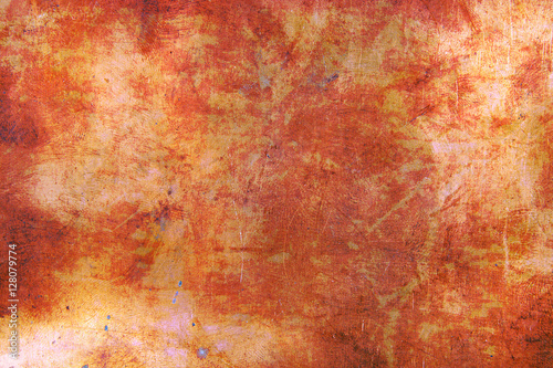 Grunge copper background