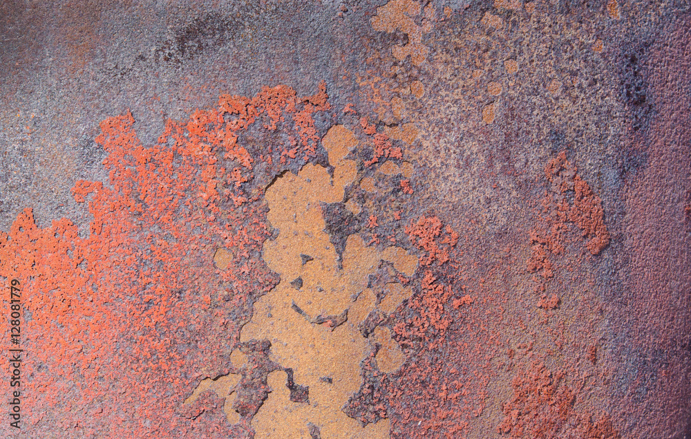 Fototapeta premium A textured background or overlay of rusted metal