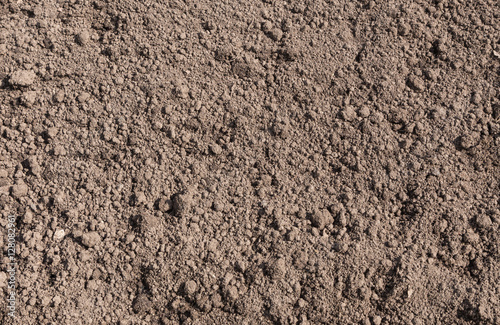 Brown soil texture with small lumps