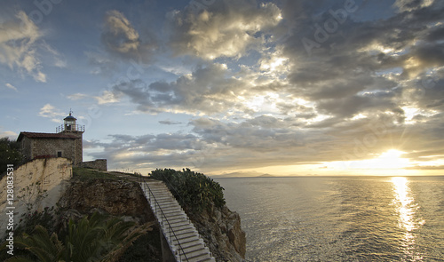 Lighthouse on the cliff