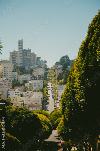 san francisco city sloping street