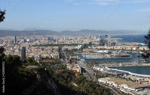 Barcelona panorama