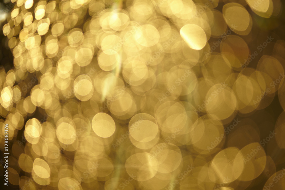 Fototapeta premium golden blur background