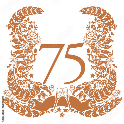 Vignette zum 75. Jubiläum