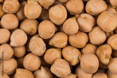 chick pea as background