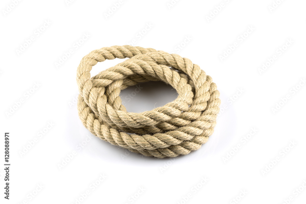 Obraz premium Twisted thick rope