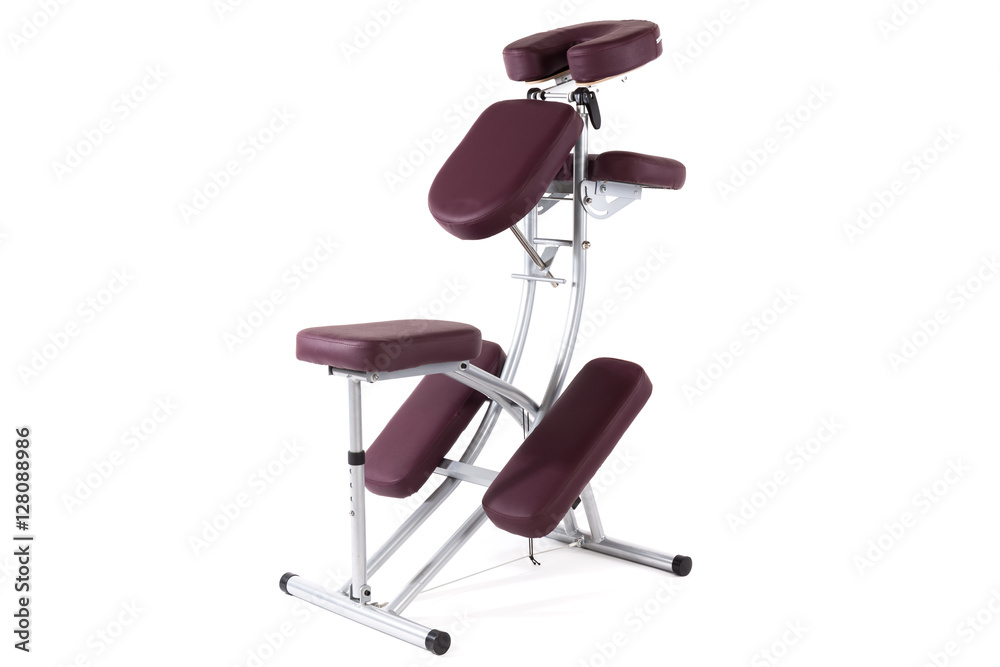 massage chair on white massage chair on white