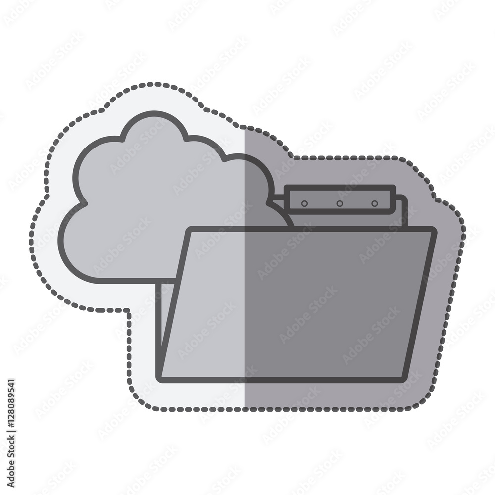 File icon. Folder document data archive and storage theme. Isolated design. Vector illustration File icon. Folder document data archive and storage theme. Isolated design. Vector illustration