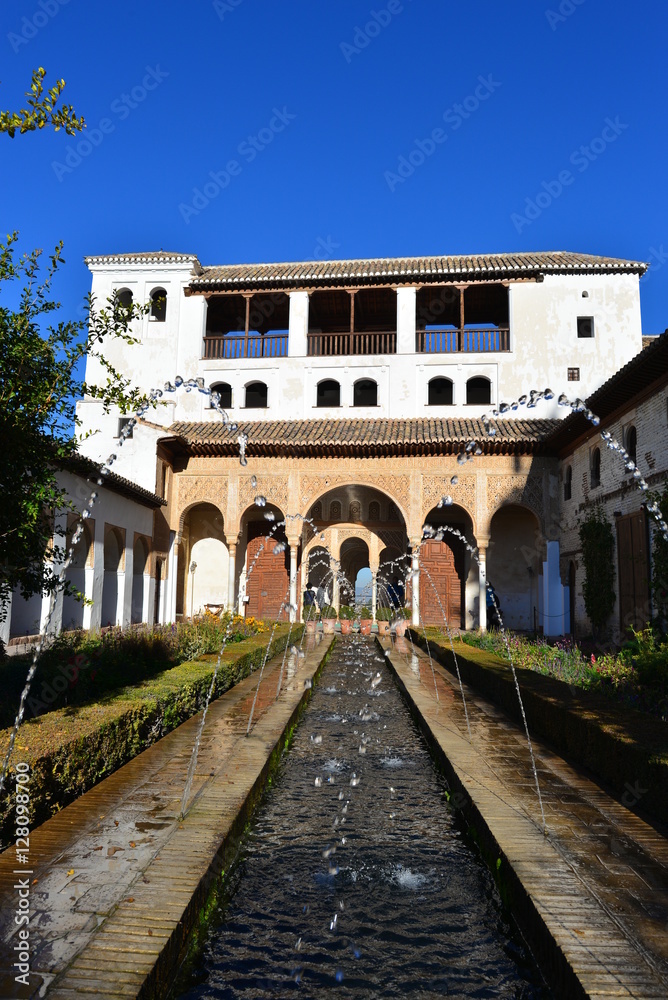 Palacio de Generalife in Granada UNESCO Weltkulturerbe