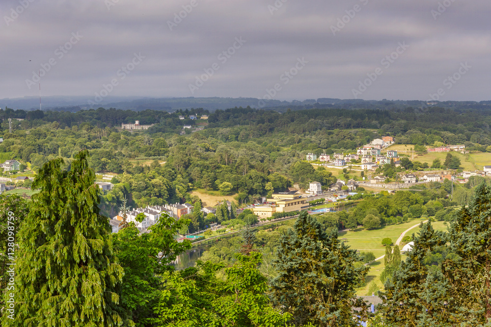 Obraz premium Minho river in Lugo