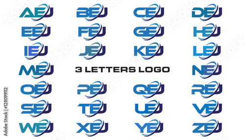 3 letters modern generic swoosh logo AEJ, BEJ, CEJ, DEJ, EEJ, FEJ, GEJ, HEJ, IEJ, JEJ, KEJ, LEJ, MEJ, NEJ, OEJ, PEJ, QEJ, REJ, SEJ, TEJ, UEJ, VEJ, WEJ, XEJ, YEJ, ZEJ