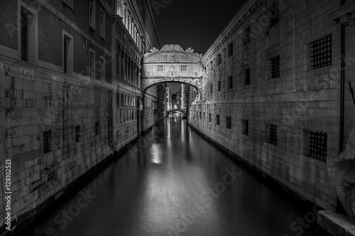 Ponte dei Sospiri in bianco e nero © Rof152