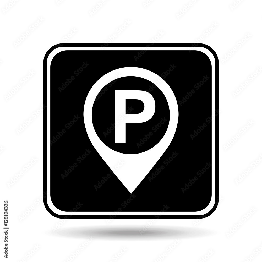 parking pointer map sign vector illustration eps 10 parking pointer map sign vector illustration eps 10