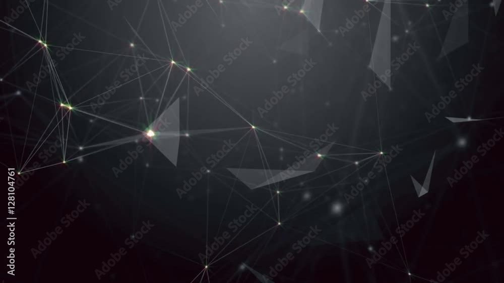 Plexus abstract technology and engineering background with original organic motion Plexus abstract technology and engineering background with original organic motion