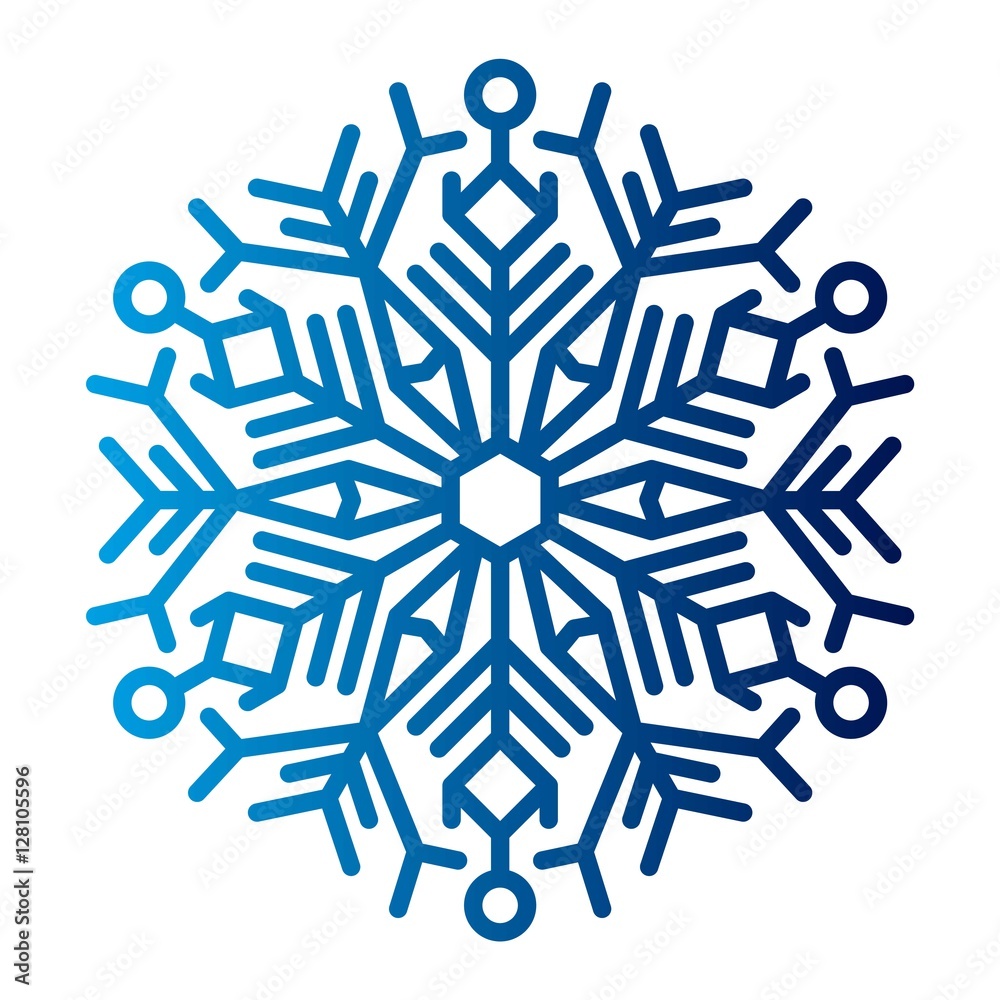 Snowflake icon vector. Snowflake icon vector.