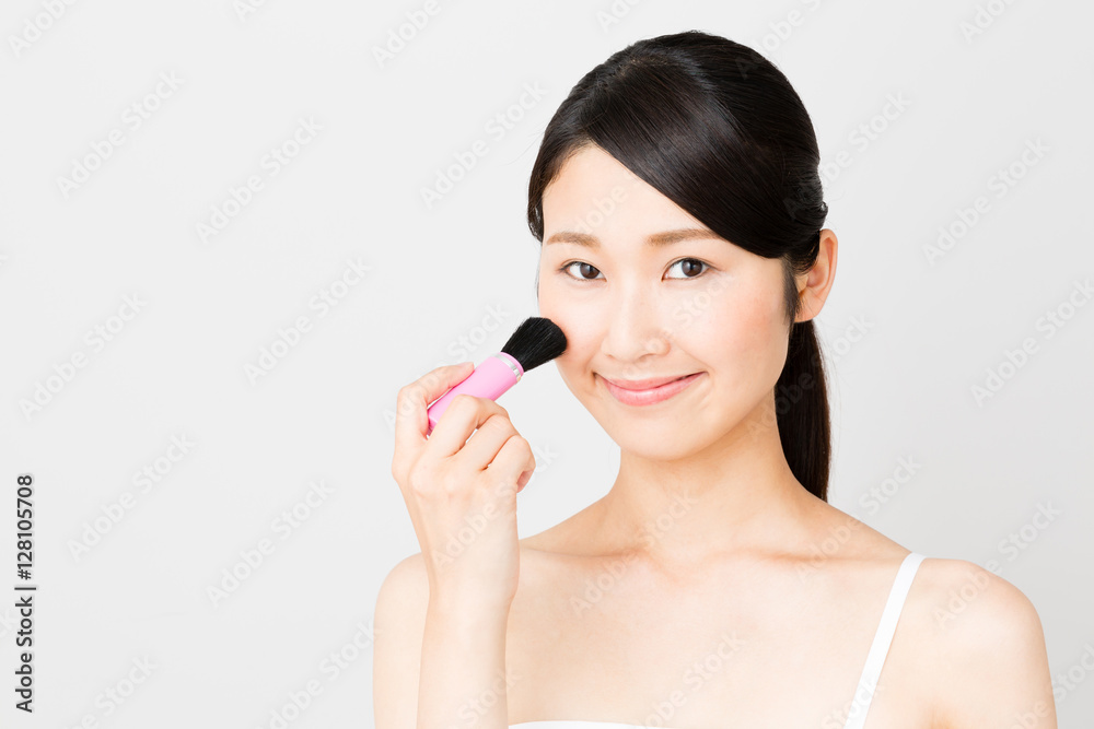 attractive asian woman beauty image isolated on white background attractive asian woman beauty image isolated on white background