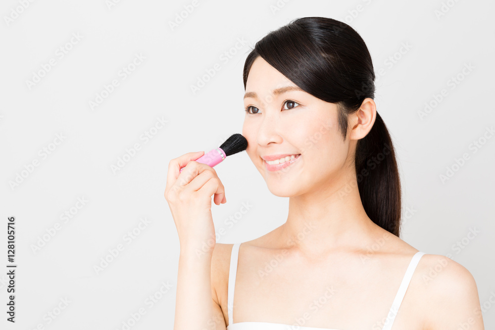 attractive asian woman beauty image isolated on white background attractive asian woman beauty image isolated on white background