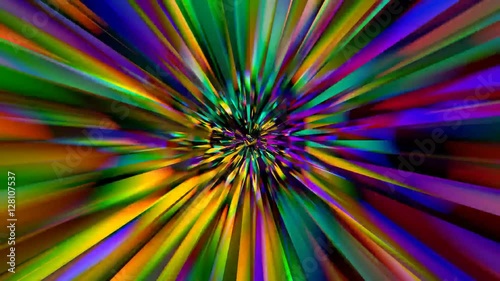 VJ rays video background