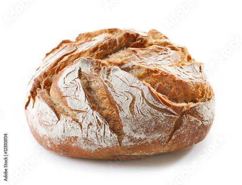 Canvas Print freshly baked bread