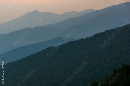 Sunset Landscape of nothen part of Pirin mountain near Sinanitsa peak,  Bulgaria © Stoyan Haytov