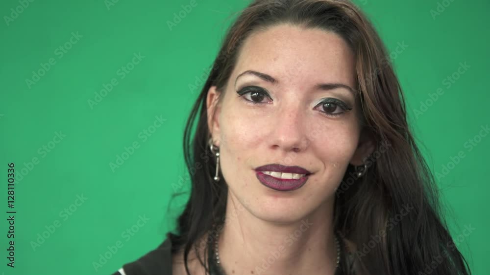 Cuban people and emotions, portrait of latina girl looking at camera. Happy hispanic young woman from Havana, Cuba smiling Cuban people and emotions, portrait of latina girl looking at camera. Happy hispanic young woman from Havana, Cuba smiling