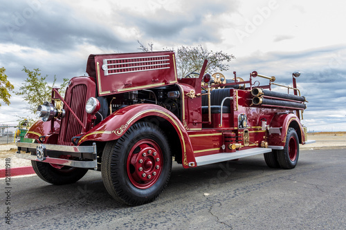Obraz na płótnie 1942 Seagrave Fire Apparatus 