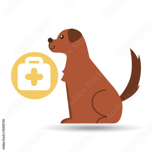 veterinary clinic concept first aid vector illustration eps 10