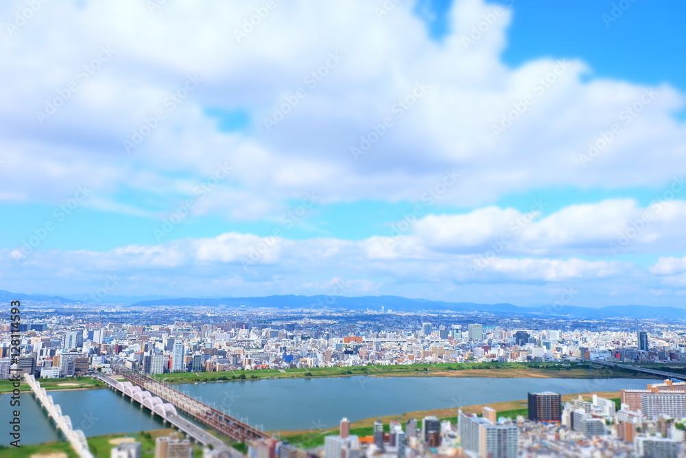 大阪の都市風景
