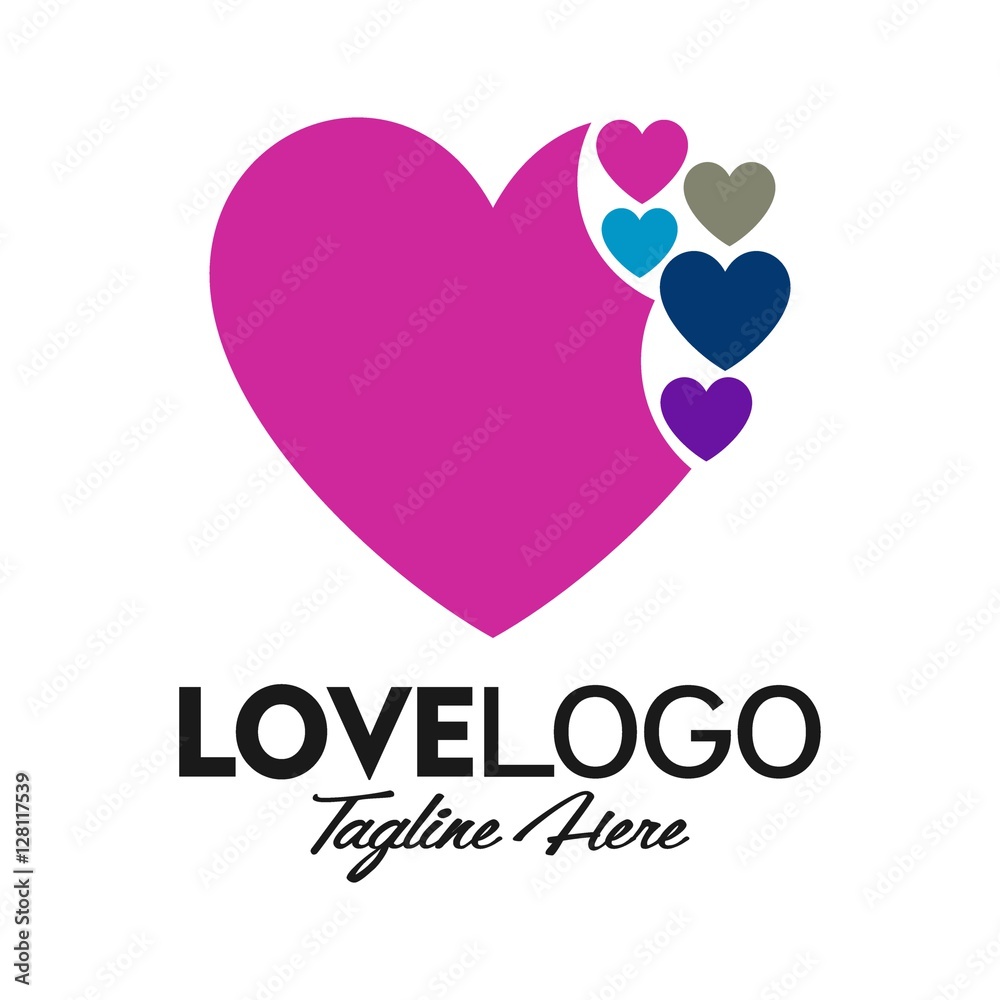 love vector logo love vector logo