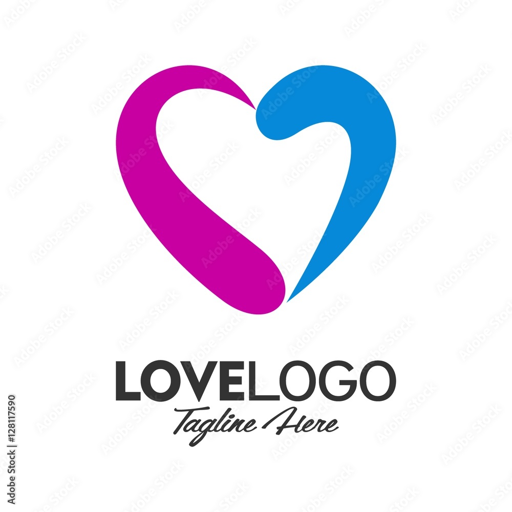 love vector logo love vector logo